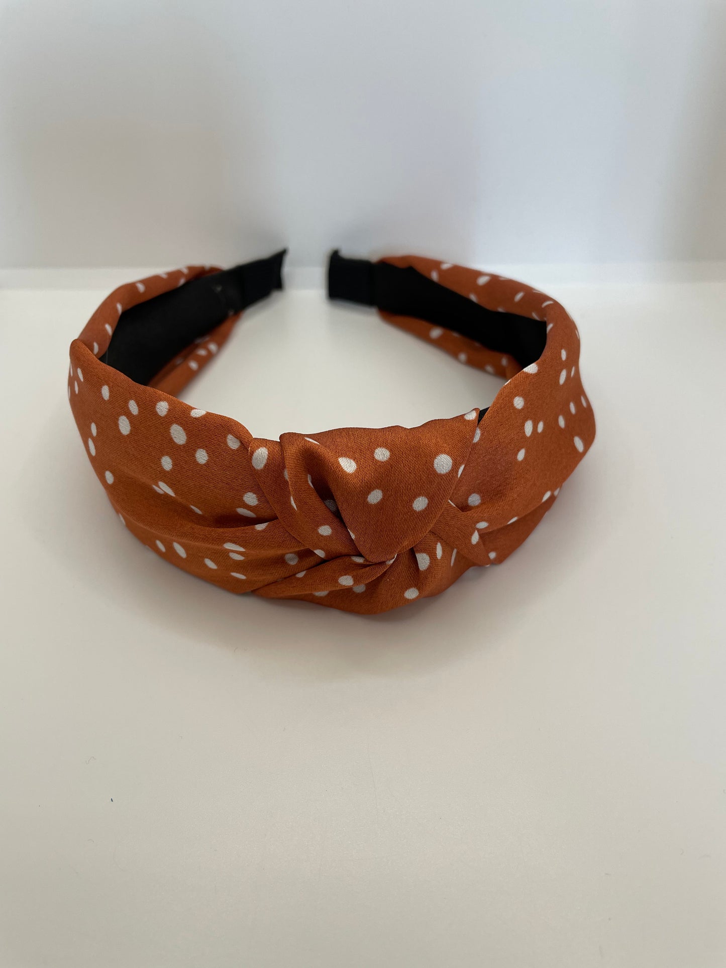 Silk Polka Dot Headband