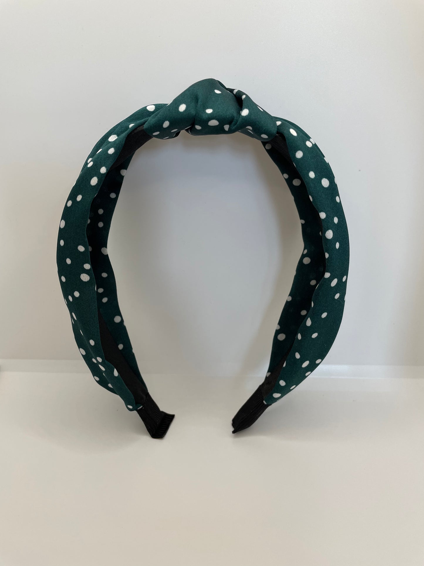 Silk Polka Dot Headband