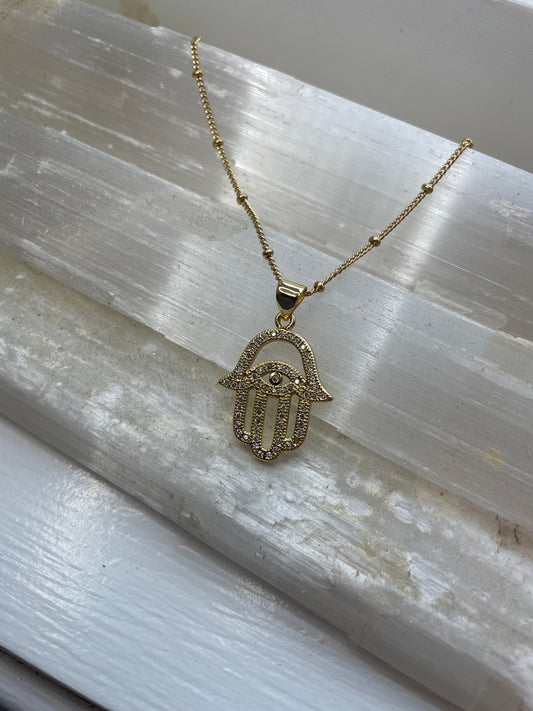 Hamsa Necklace